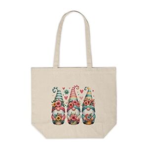 Garden Gnome Custom Canvas Tote Bag